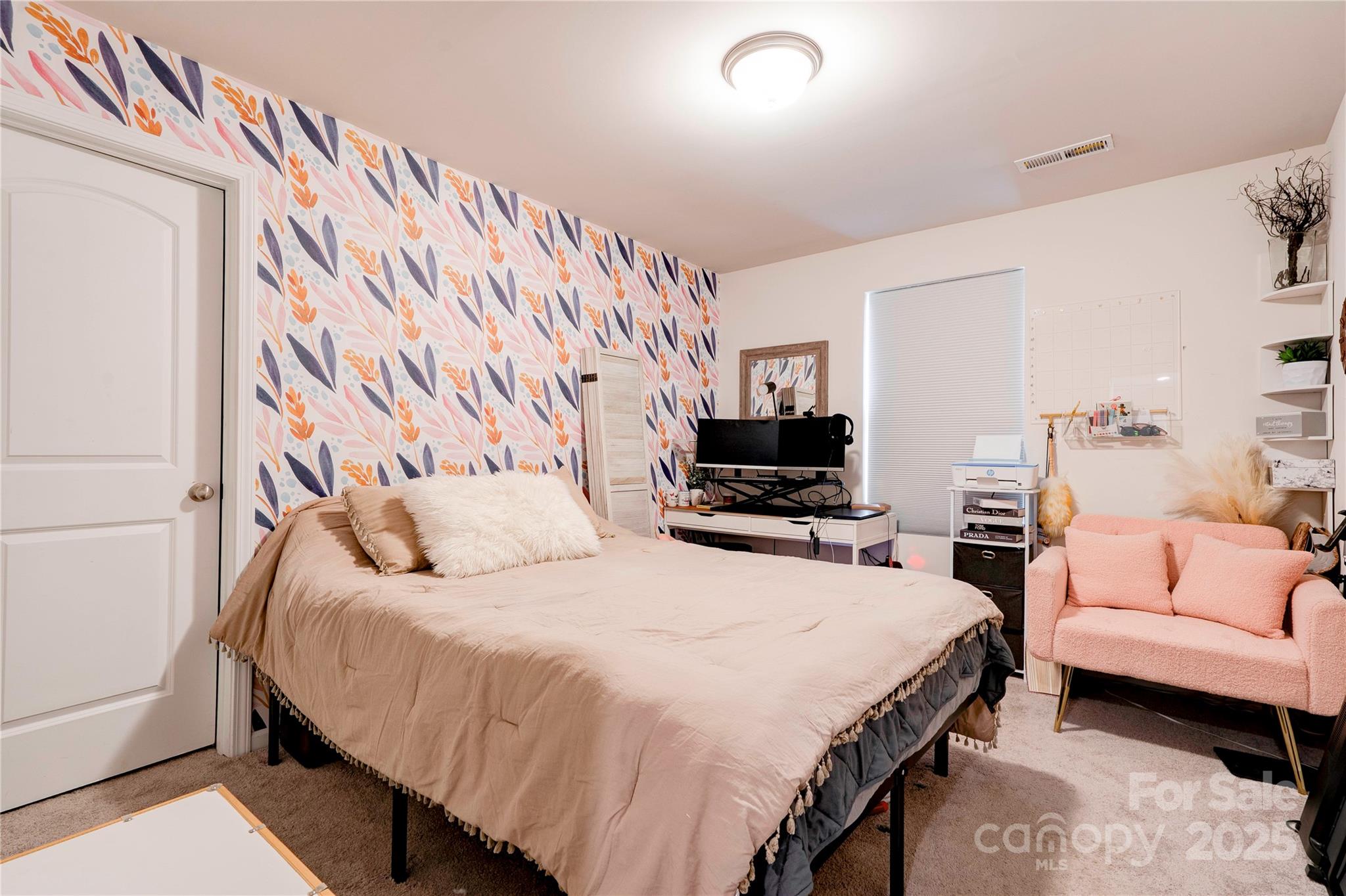 2344 Joes Lake Road Shelby, NC 28152 - Photo 46 of 47 a bedroom with a bed and a couch