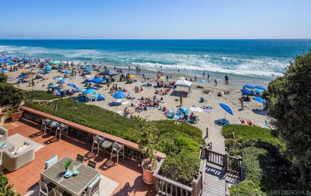 a view of an ocean from a balcony