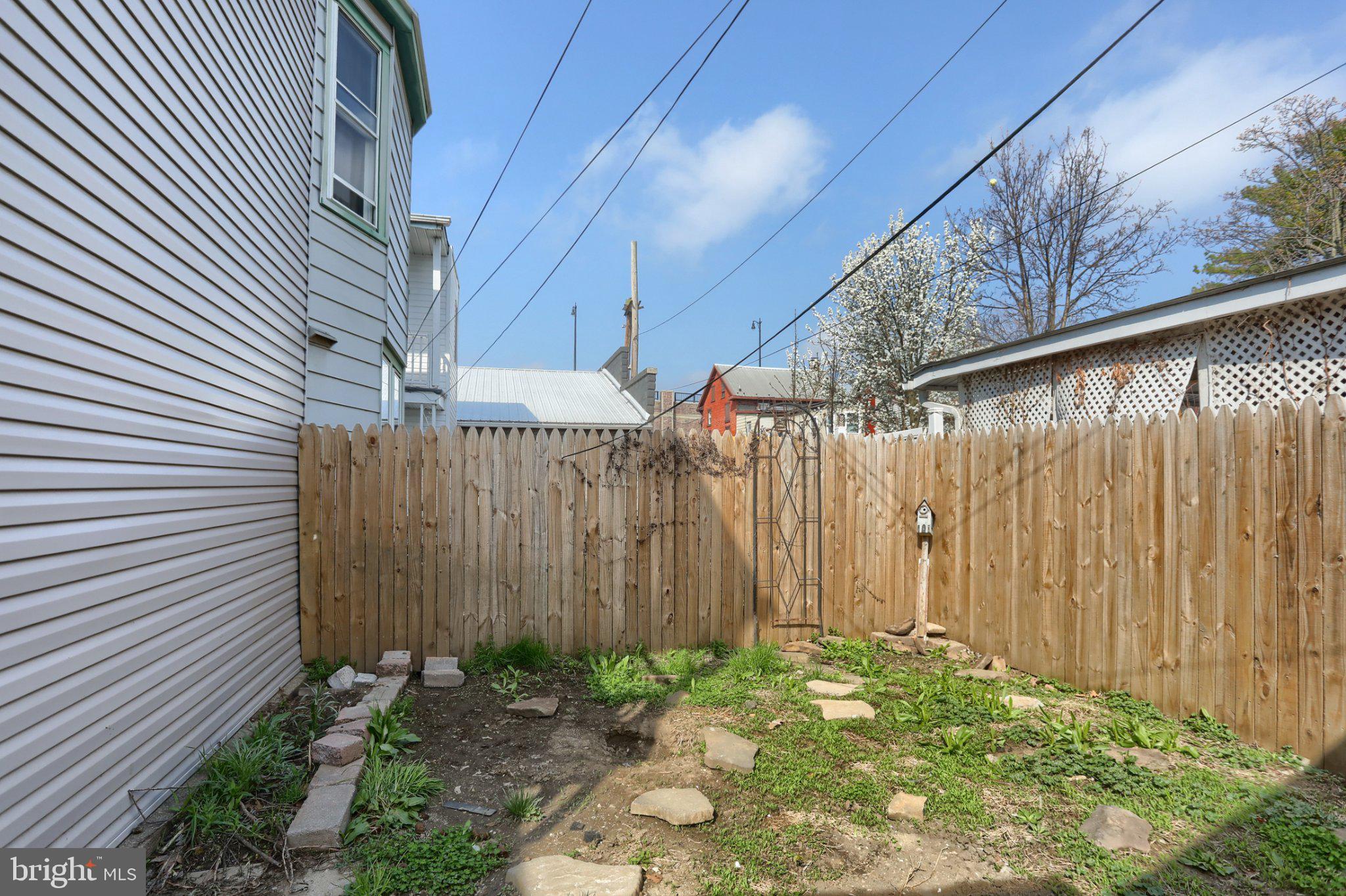 825 Scull Street Lebanon, PA 17046 - Photo 24 of 24 Fenced in yard with room for garden boxes.