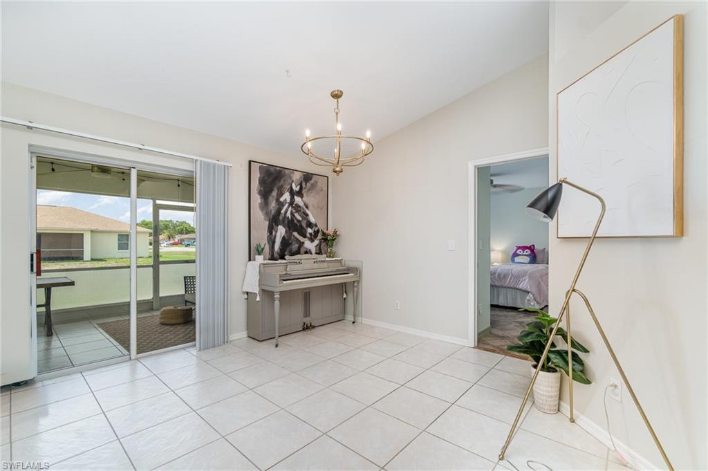879 Rue Labeau Circle Fort Myers, FL 33913 - Photo 14 of 27 a view of a livingroom with furniture and window