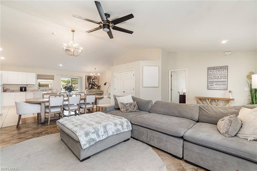 879 Rue Labeau Circle Fort Myers, FL 33913 - Photo 10 of 27 a living room with furniture