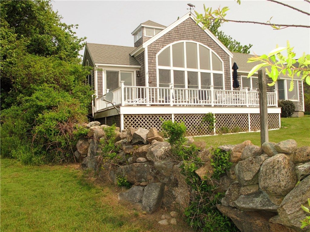 1205 Trims Road Block Island, RI 02807 - Photo 2 of 21 View of house from Trim's Pond