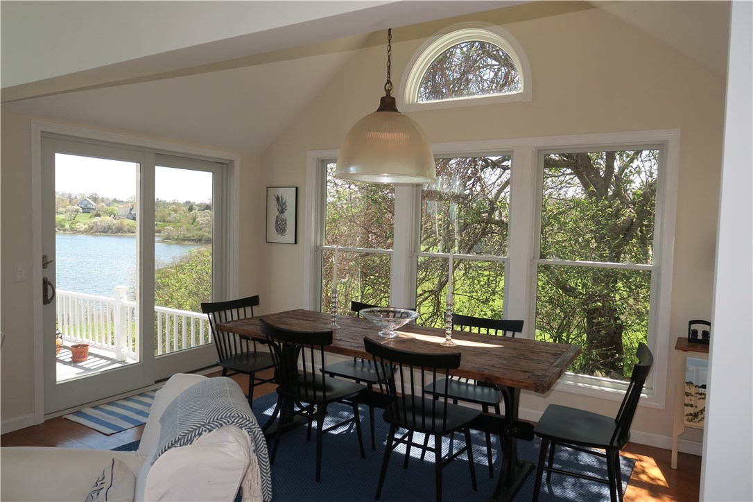 1205 Trims Road Block Island, RI 02807 - Photo 9 of 21 Dining Room with view to Trim's Pond