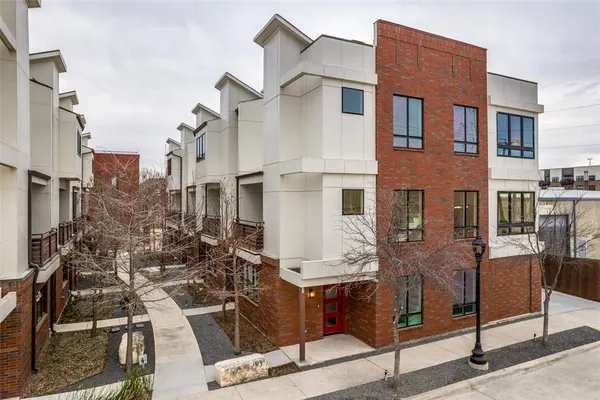 a view of a building with many windows
