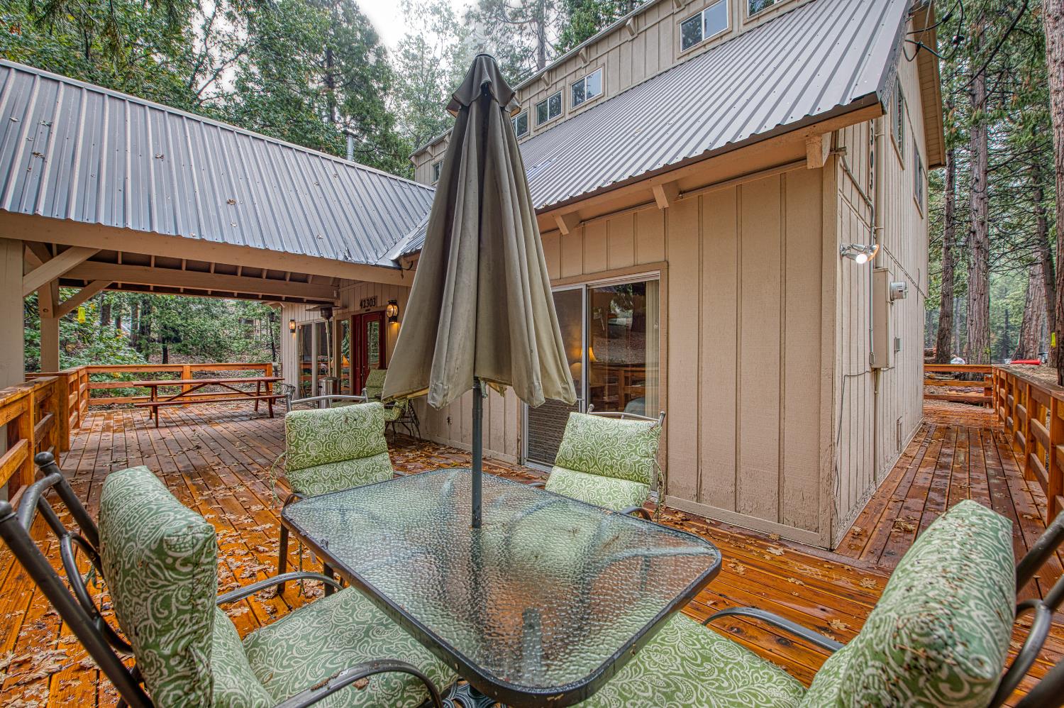 42303 Hanging Branch Road Shaver Lake, CA 93664 - Photo 38 of 39 swimming pool view with a seating space