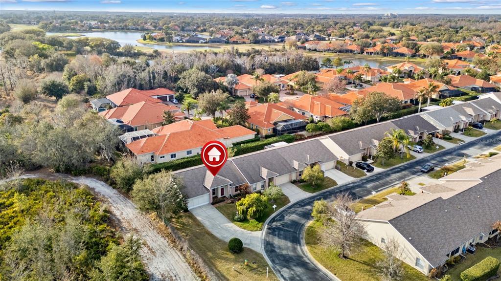 1031 Almondwood Drive Trinity, FL 34655 - Photo 30 of 49 an aerial view of a house with a swimming pool