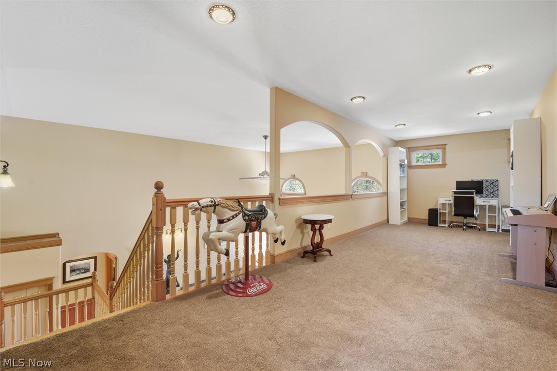 2928 Placid Pointe Road Conneaut, OH 44030 - Photo 28 of 40 upstairs balcony overlooking the living room
