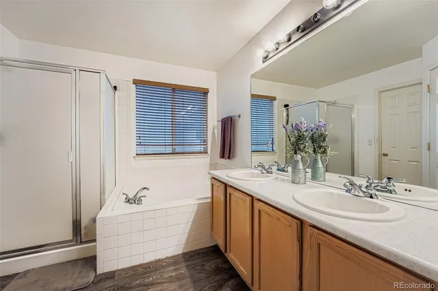 a bathroom with a sink and a bathtub