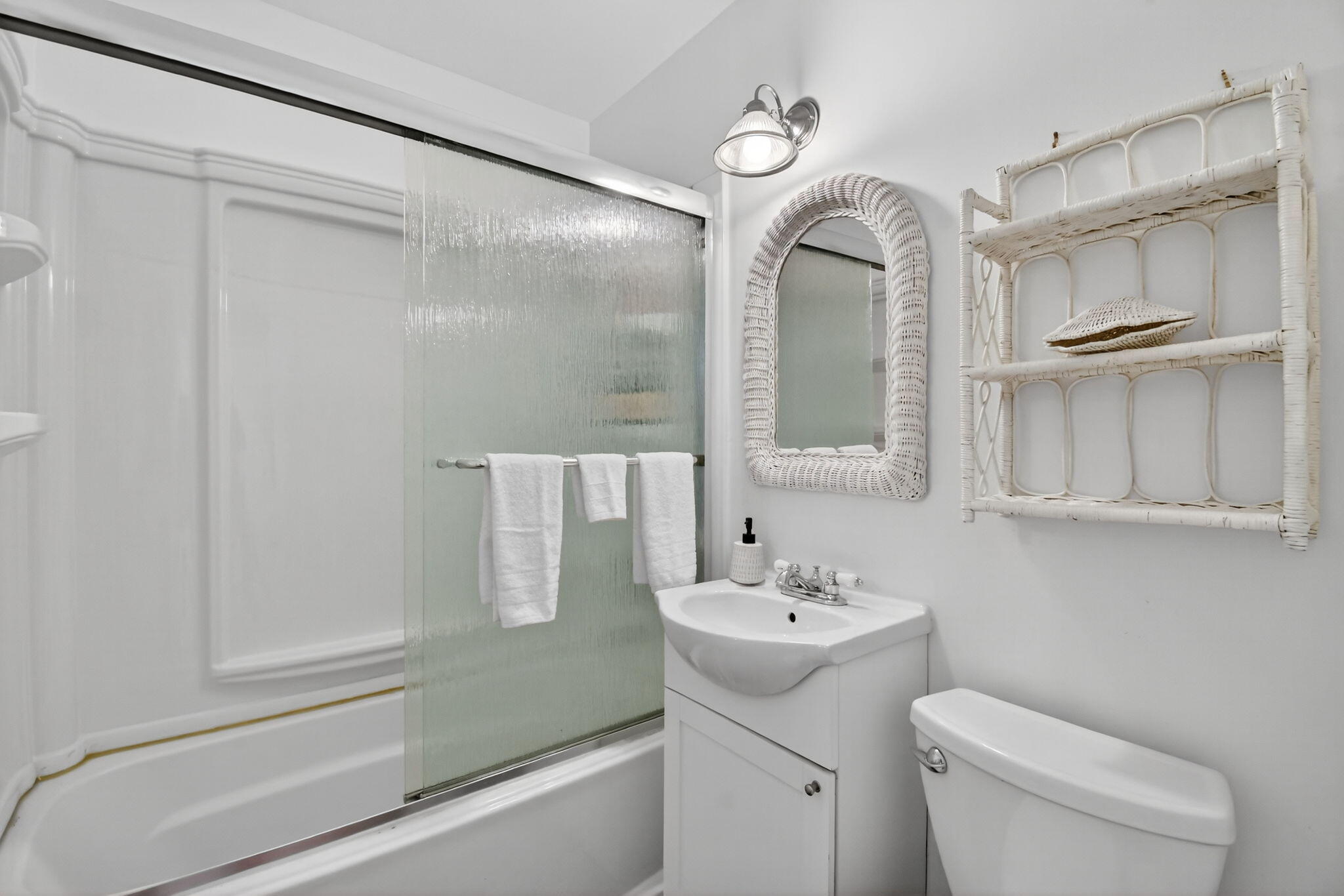 1309 Southwest 19th Avenue Fort Lauderdale, FL 33312 - Photo 25 of 66 a bathroom with a sink a toilet and shower