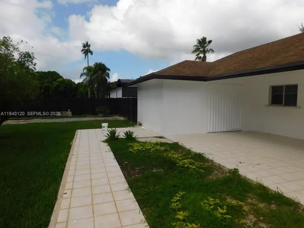 a view of outdoor space and yard