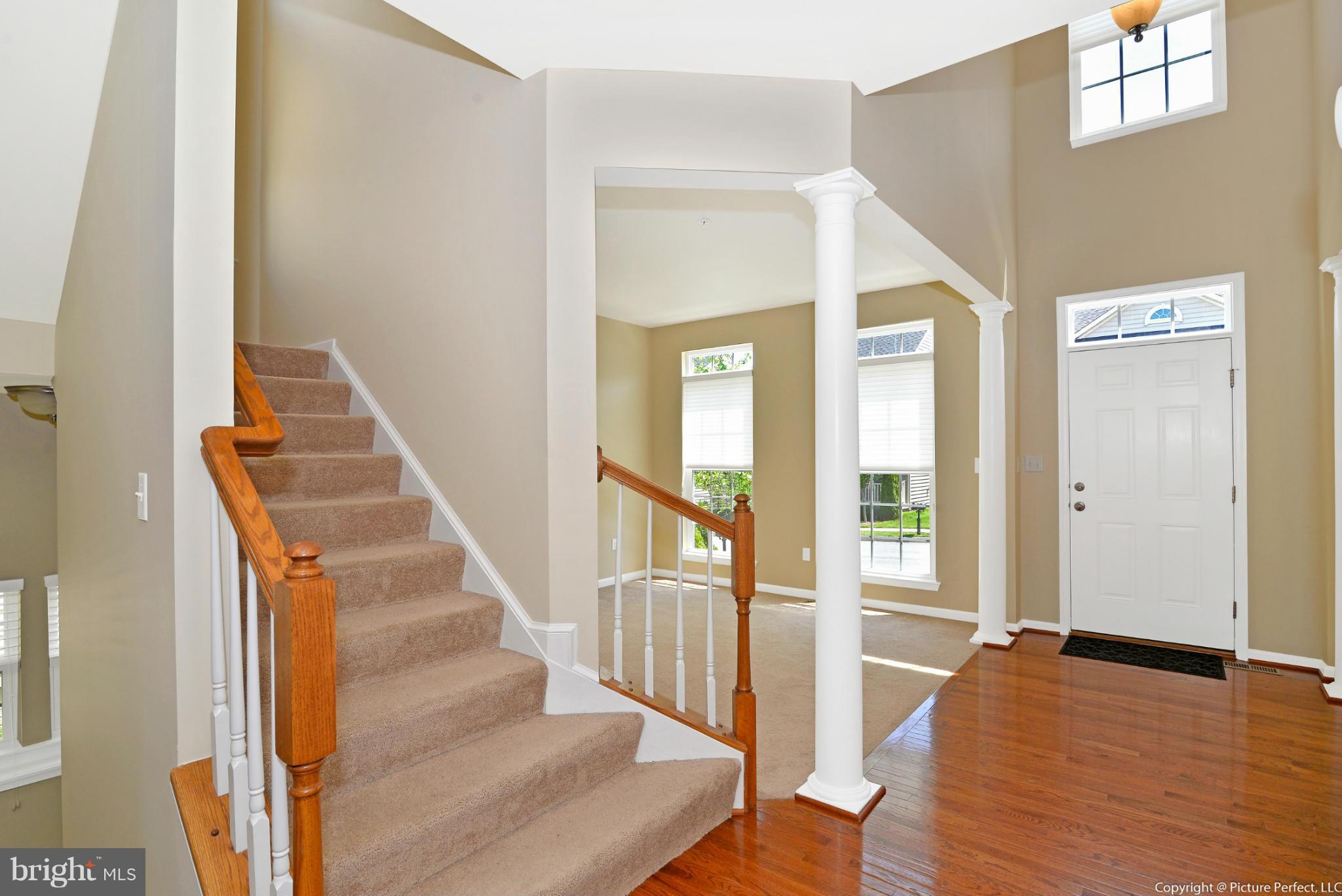 2119 Artillery Road Frederick, MD 21702 - Photo 3 of 26 Entry foyer and staircase