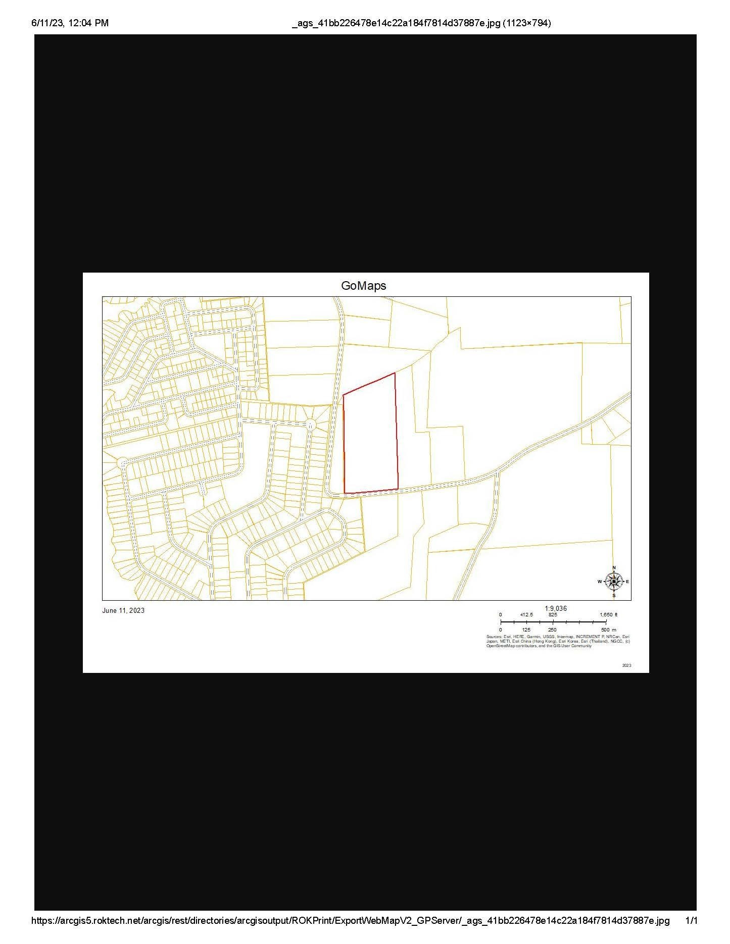 520 A Moore Perkerson Road Spring Hope, NC 27882 - Photo 7 of 7 Tax Map of Entire 20 Acres - See Drawing for Five acres for Sale