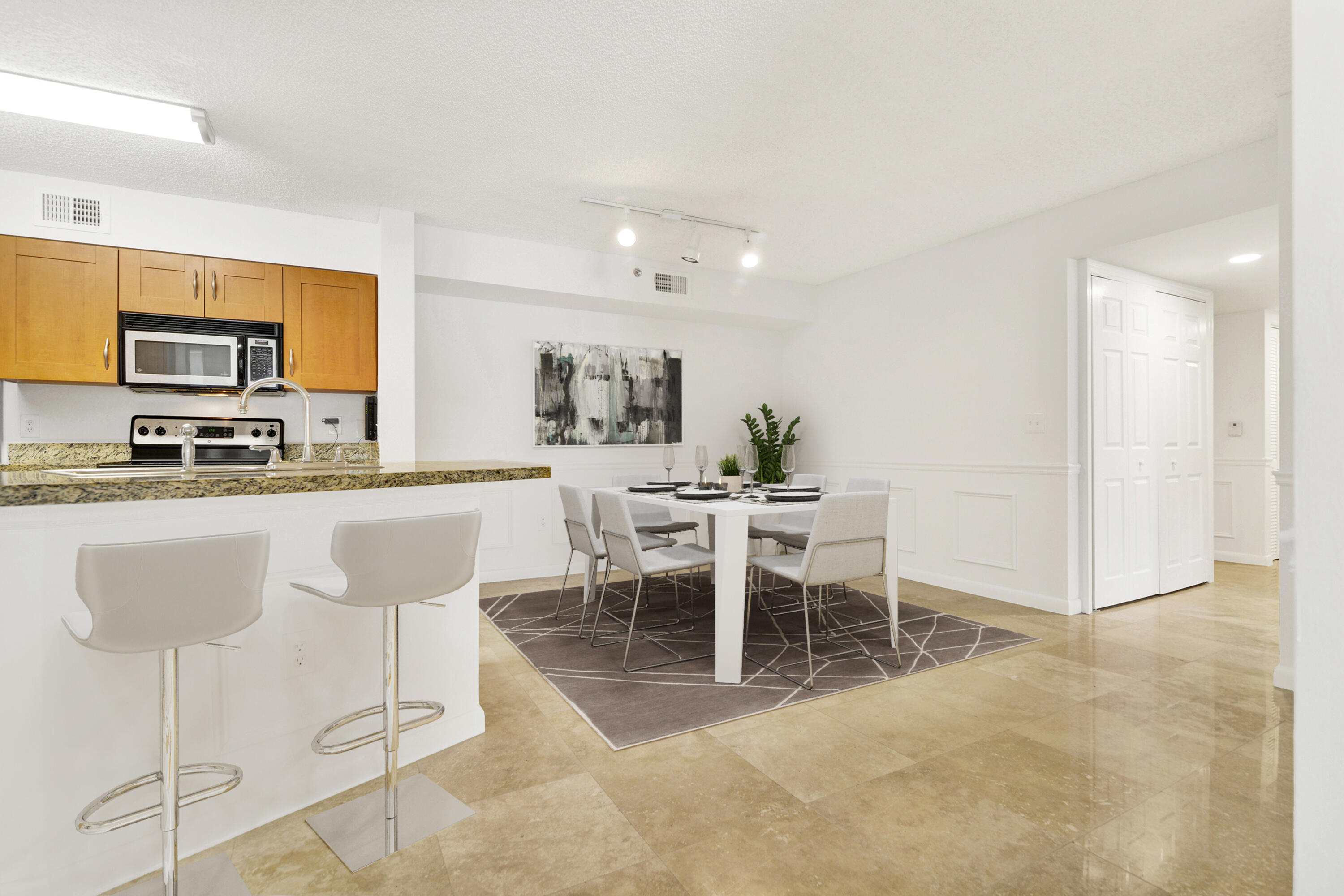 3143 Clint Moore Road, Unit 105 Boca Raton, FL 33496 - Photo 3 of 49 DINNING Virtually Staged