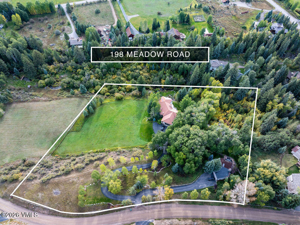 198 Meadow Road Edwards, CO 81632 - Photo 37 of 54 2509_198_meadow_rd_aerial_b_marked