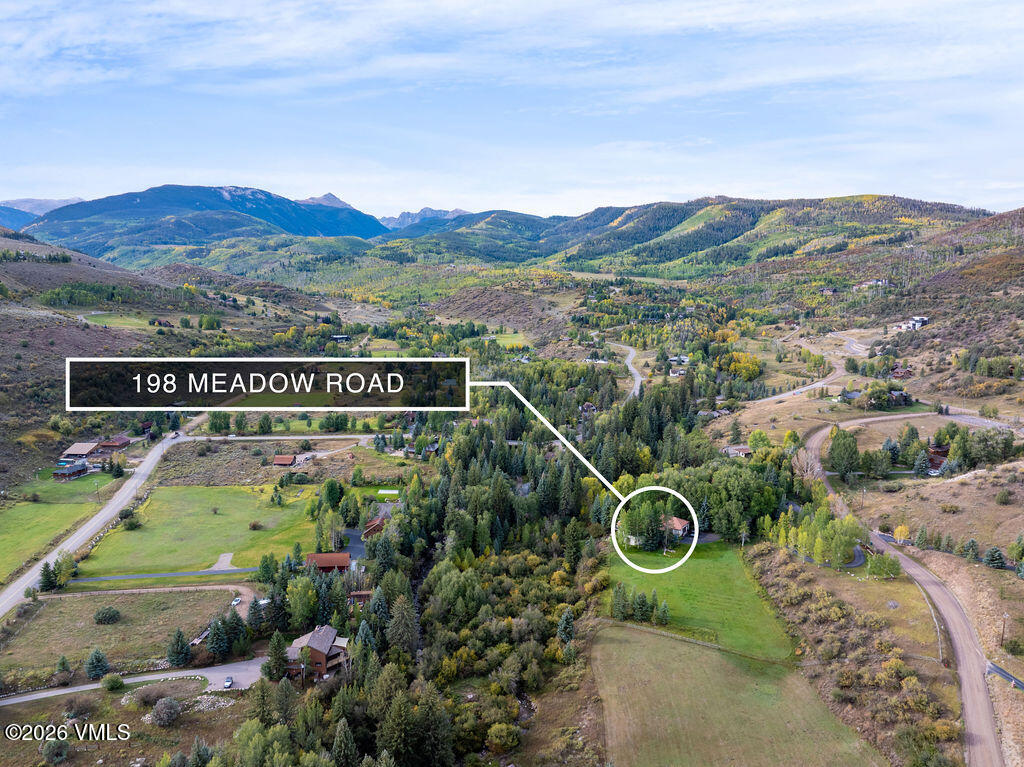 198 Meadow Road Edwards, CO 81632 - Photo 44 of 54 2509_198_meadow_rd_aerial_h_marked
