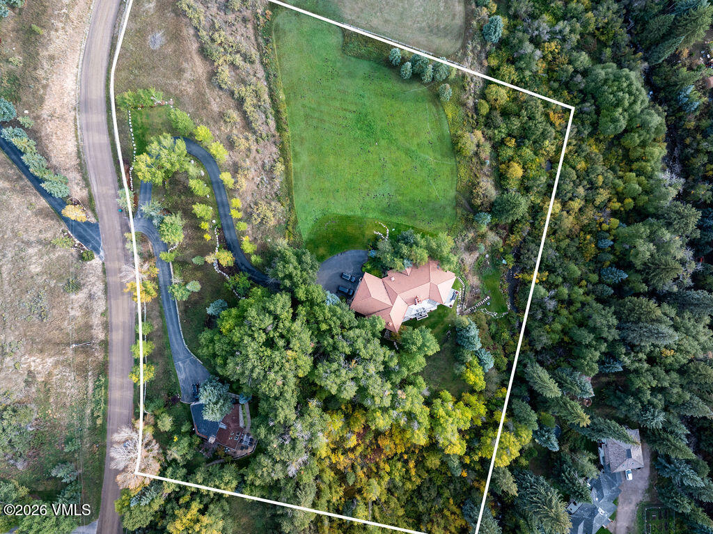 198 Meadow Road Edwards, CO 81632 - Photo 48 of 54 2509_198_meadow_rd_aerial_c_marked