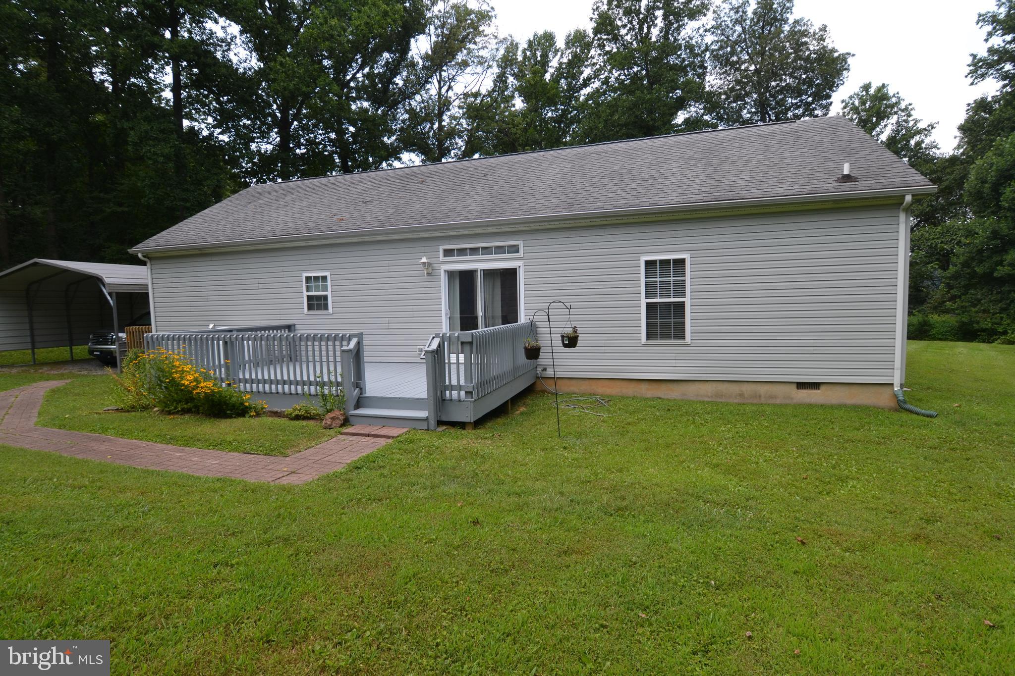 2061 Limestone Road Cochranville, PA 19330 - Photo 28 of 35 Rear of home with deck