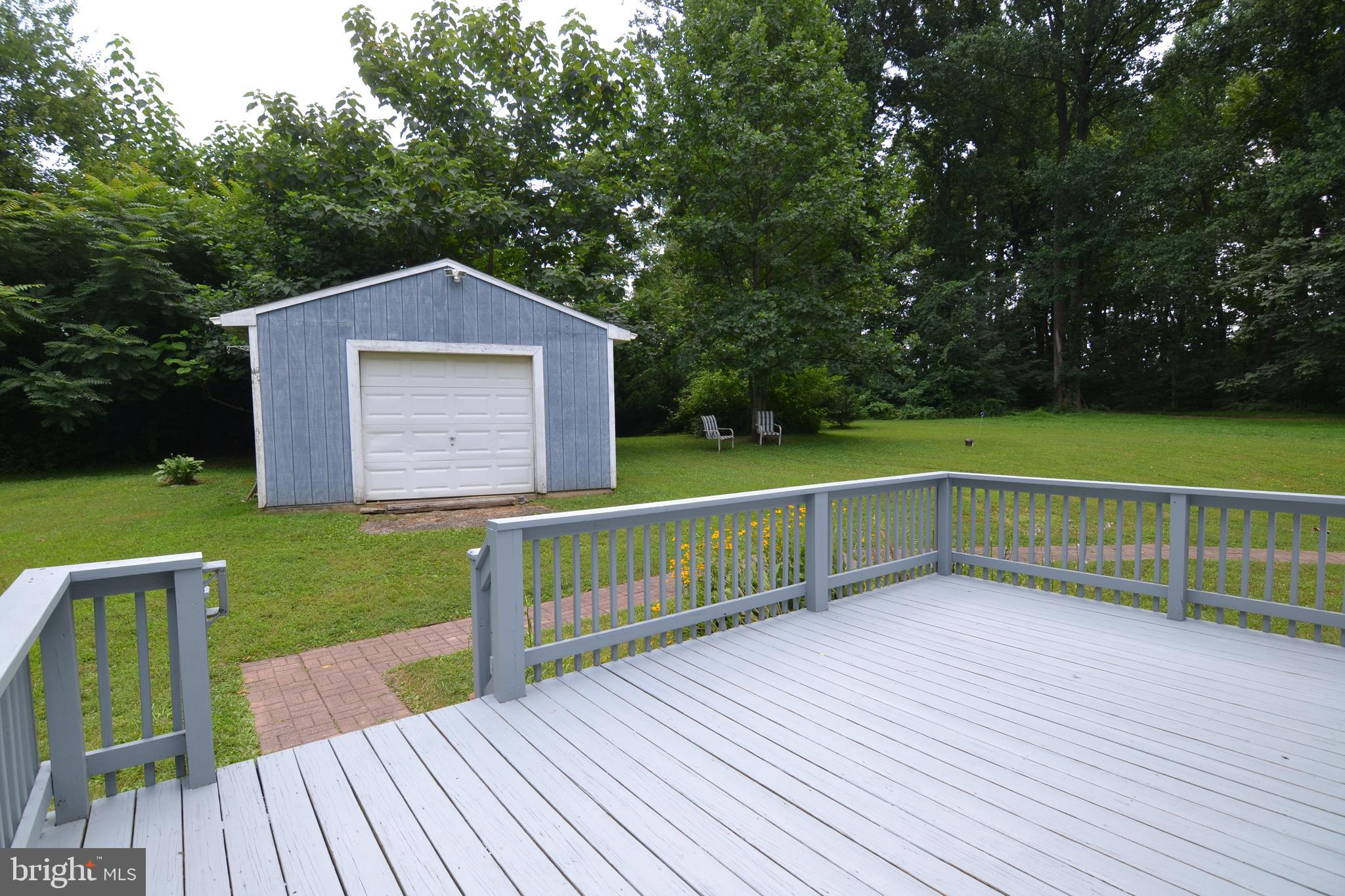 2061 Limestone Road Cochranville, PA 19330 - Photo 30 of 35 Deck and garage