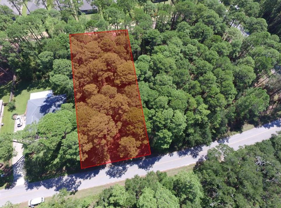 Lot 3 East Driftwood Point Road Santa Rosa Beach, FL 32459 - Photo 10 of 10 an aerial view of residential house with outdoor space and trees all around