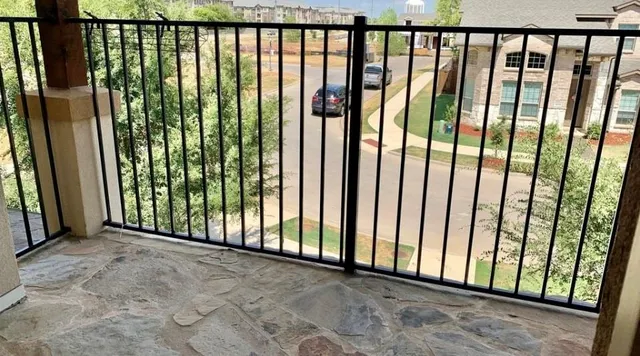 a view of a staircase