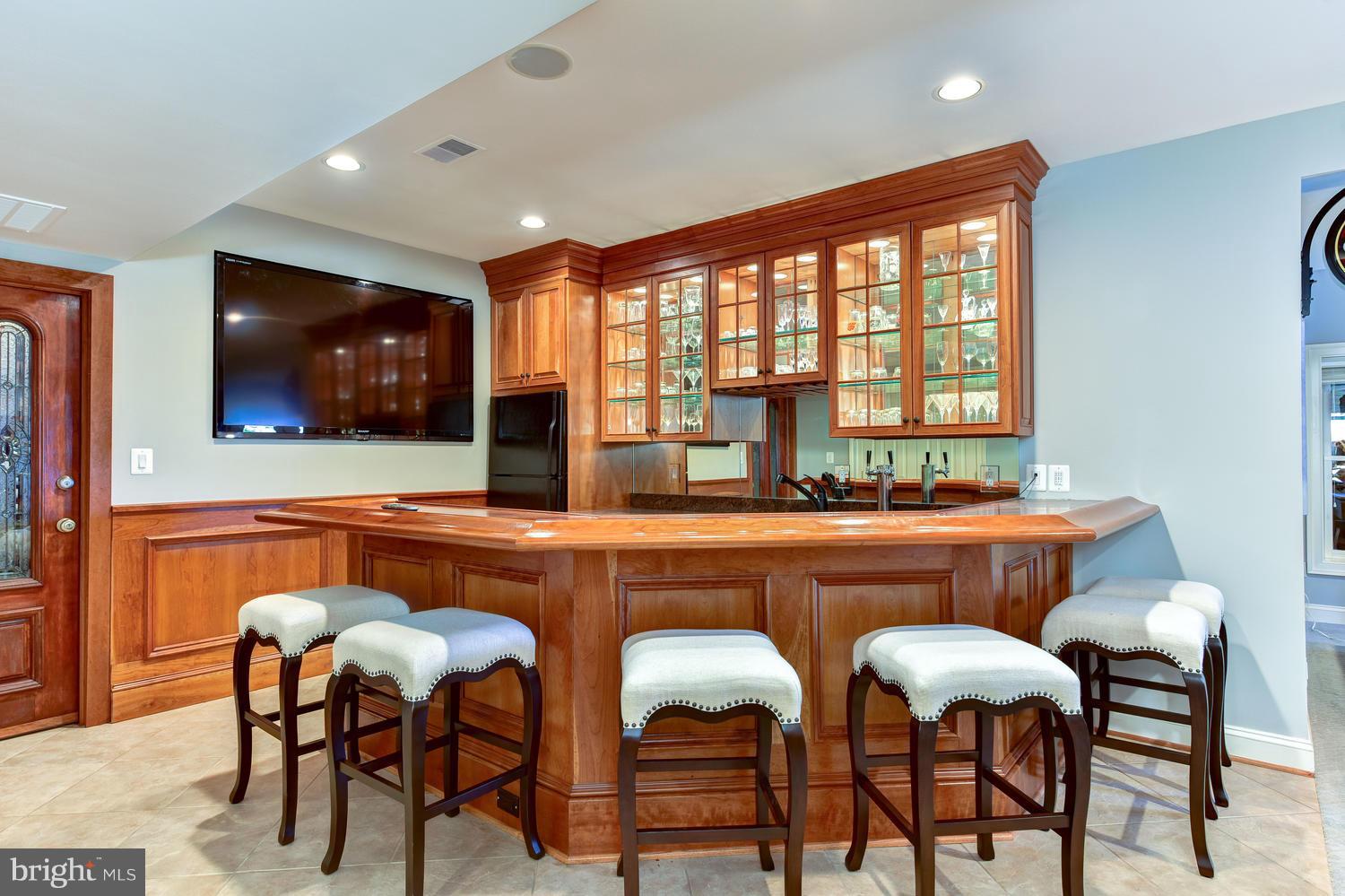 2024 Rockingham Street McLean, VA 22101 - Photo 22 of 30 Basement Bar