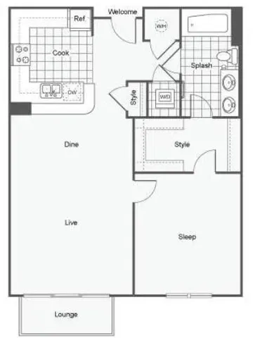 $1,440 | 171 Auburn Avenue Northeast, Unit 316, Atlanta, GA 30303