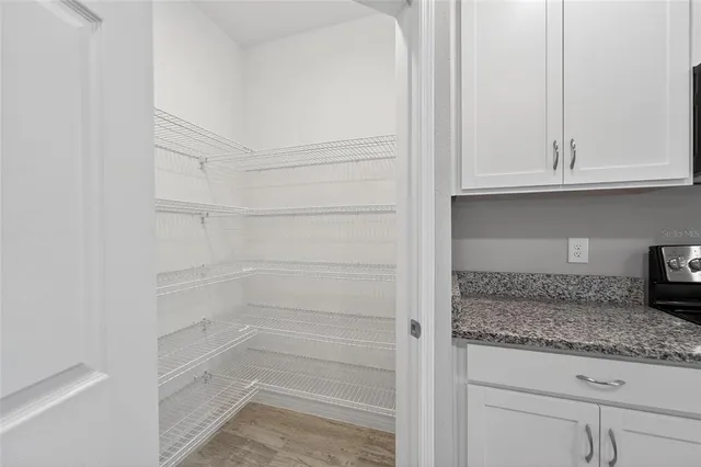 a view of walk in closet