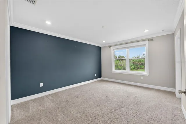 a view of a window in a room