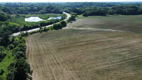 a view of a yard with an outdoor space