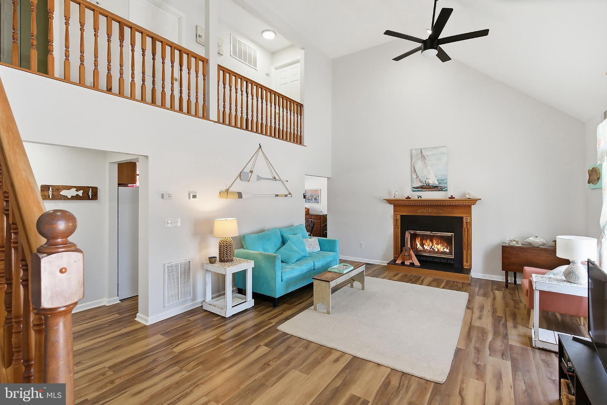 31 Hillcrest Lane Tuckerton, NJ 08087 - Photo 4 of 33 a living room with furniture and a fireplace