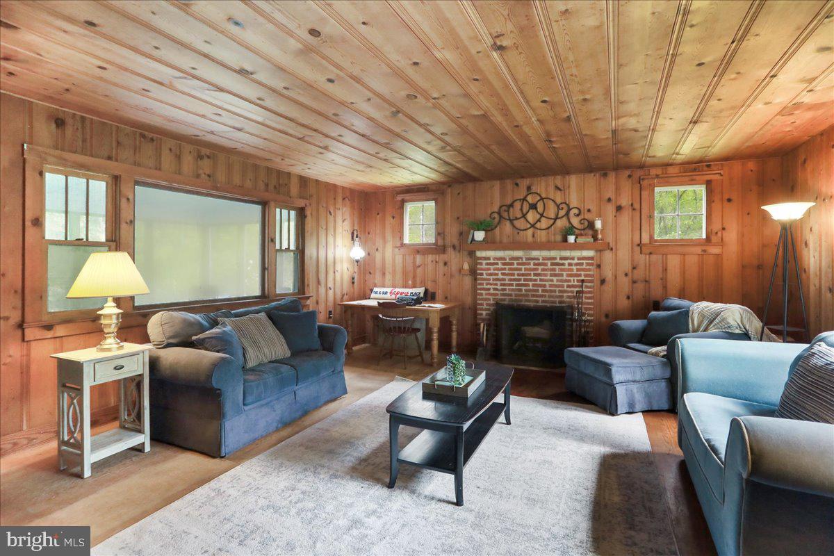1485 Compton Hollow Road Rileyville, VA 22650 - Photo 5 of 28 Living Room w/wood burning fireplace
