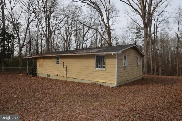 a view of a house with a large tree
