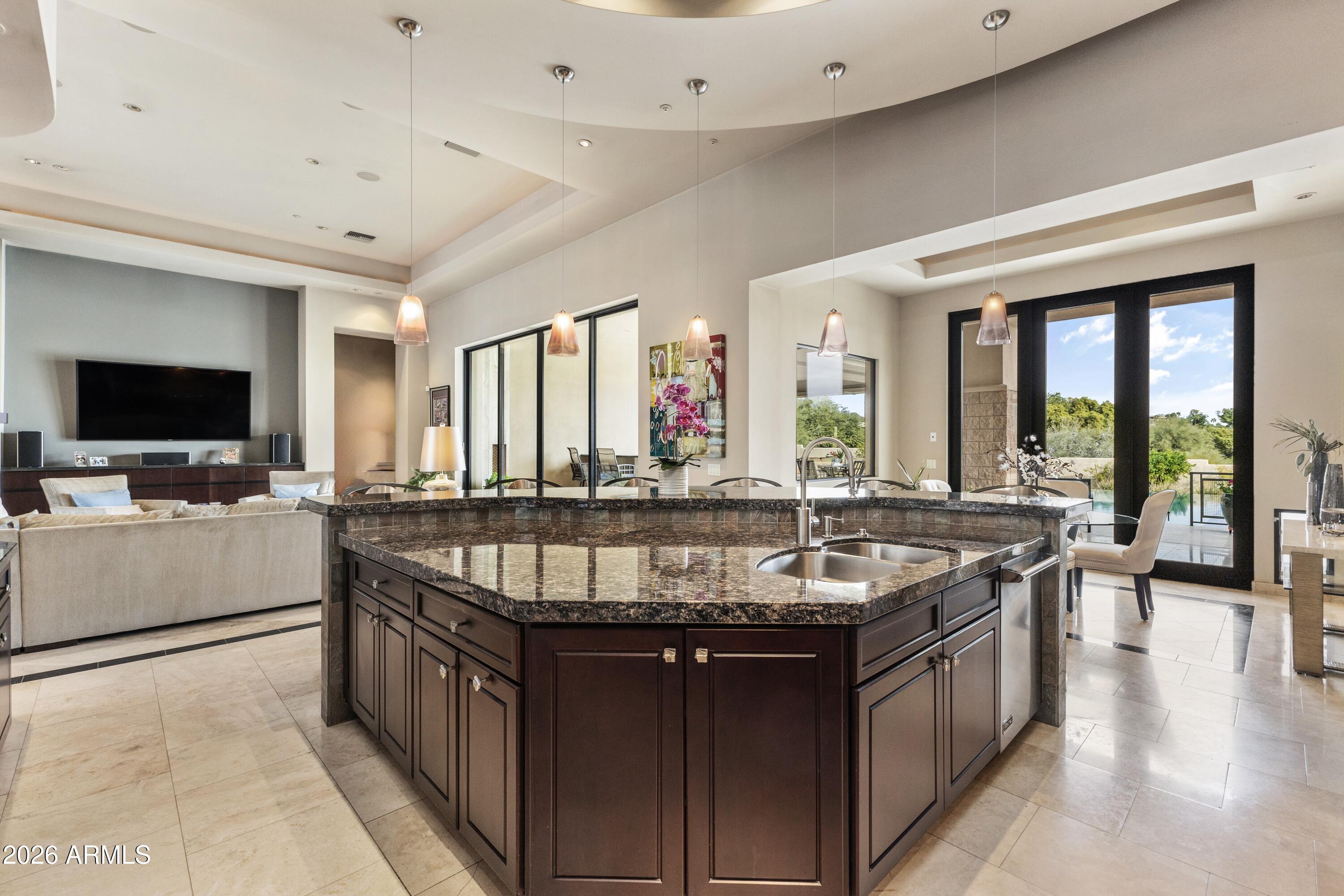 6109 North Palo Cristi Road Paradise Valley, AZ 85253 - Photo 14 of 76 Open kitchen