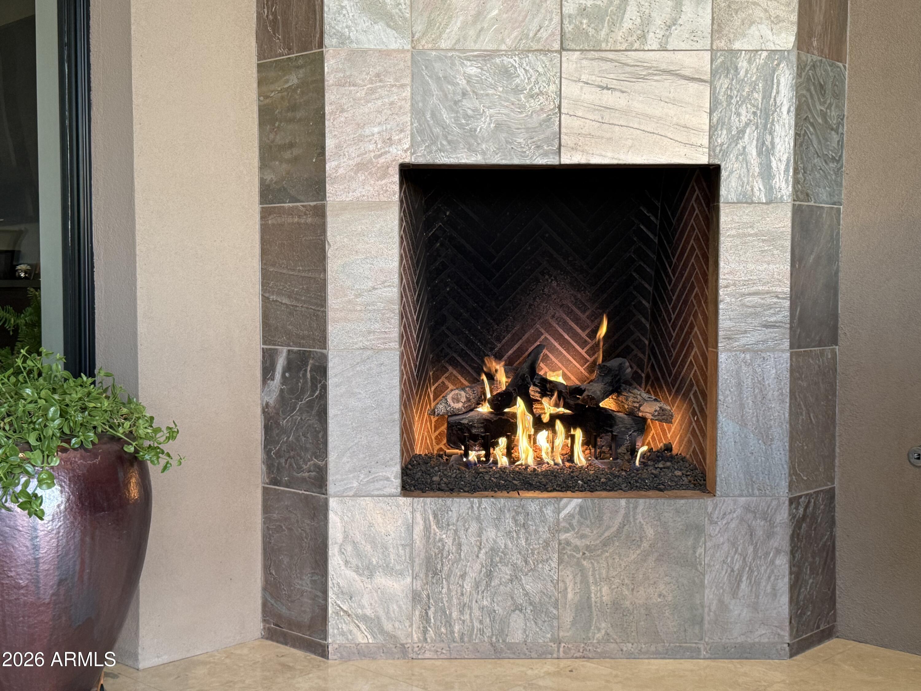 6109 North Palo Cristi Road Paradise Valley, AZ 85253 - Photo 13 of 52 Outdoor fireplace