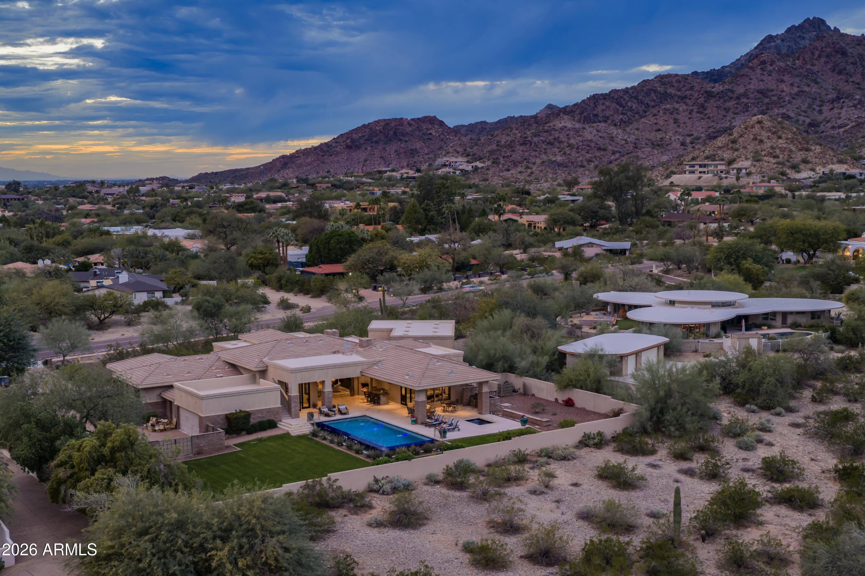 6109 North Palo Cristi Road Paradise Valley, AZ 85253 - Photo 41 of 52 Estate looking to the northwest