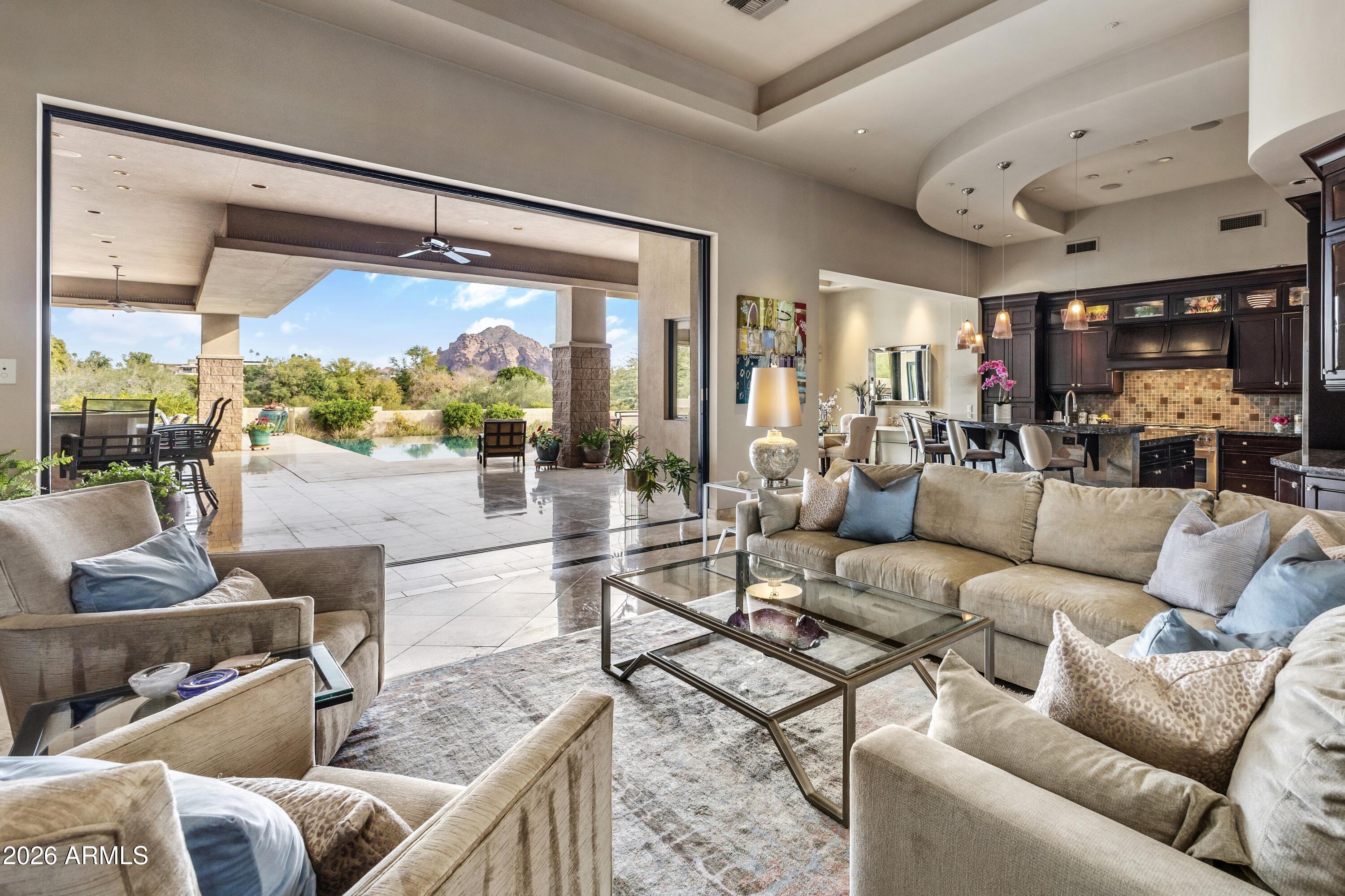 6109 North Palo Cristi Road Paradise Valley, AZ 85253 - Photo 7 of 76 indoor/ Outdoor living