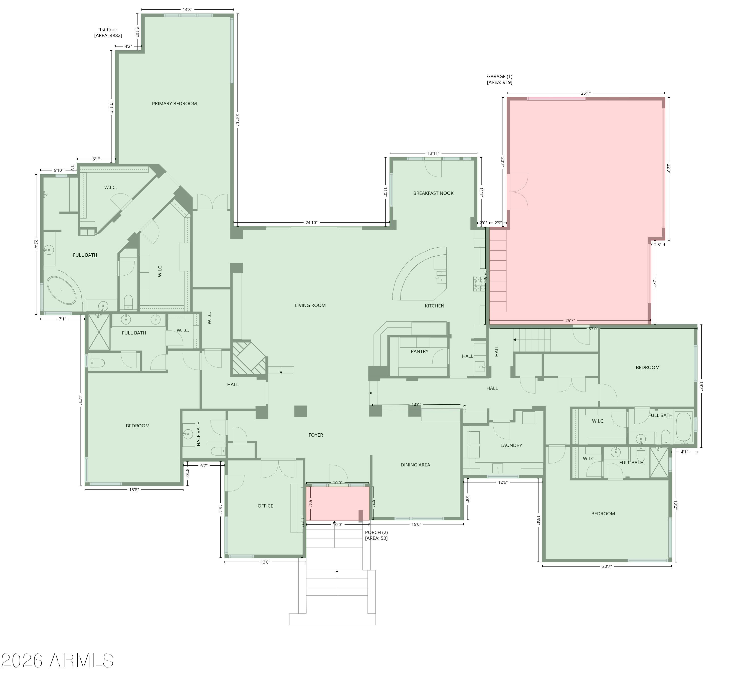 6109 North Palo Cristi Road Paradise Valley, AZ 85253 - Photo 76 of 76 a bathroom with a bathtub sink and mirror