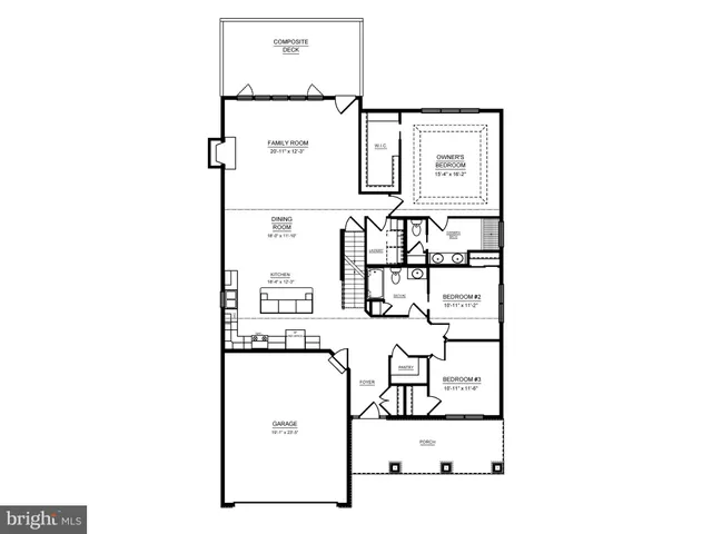 a picture of a bench in front of door