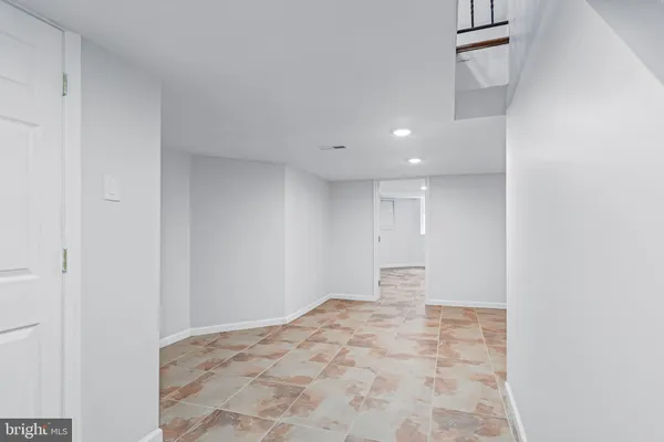 a view of empty room