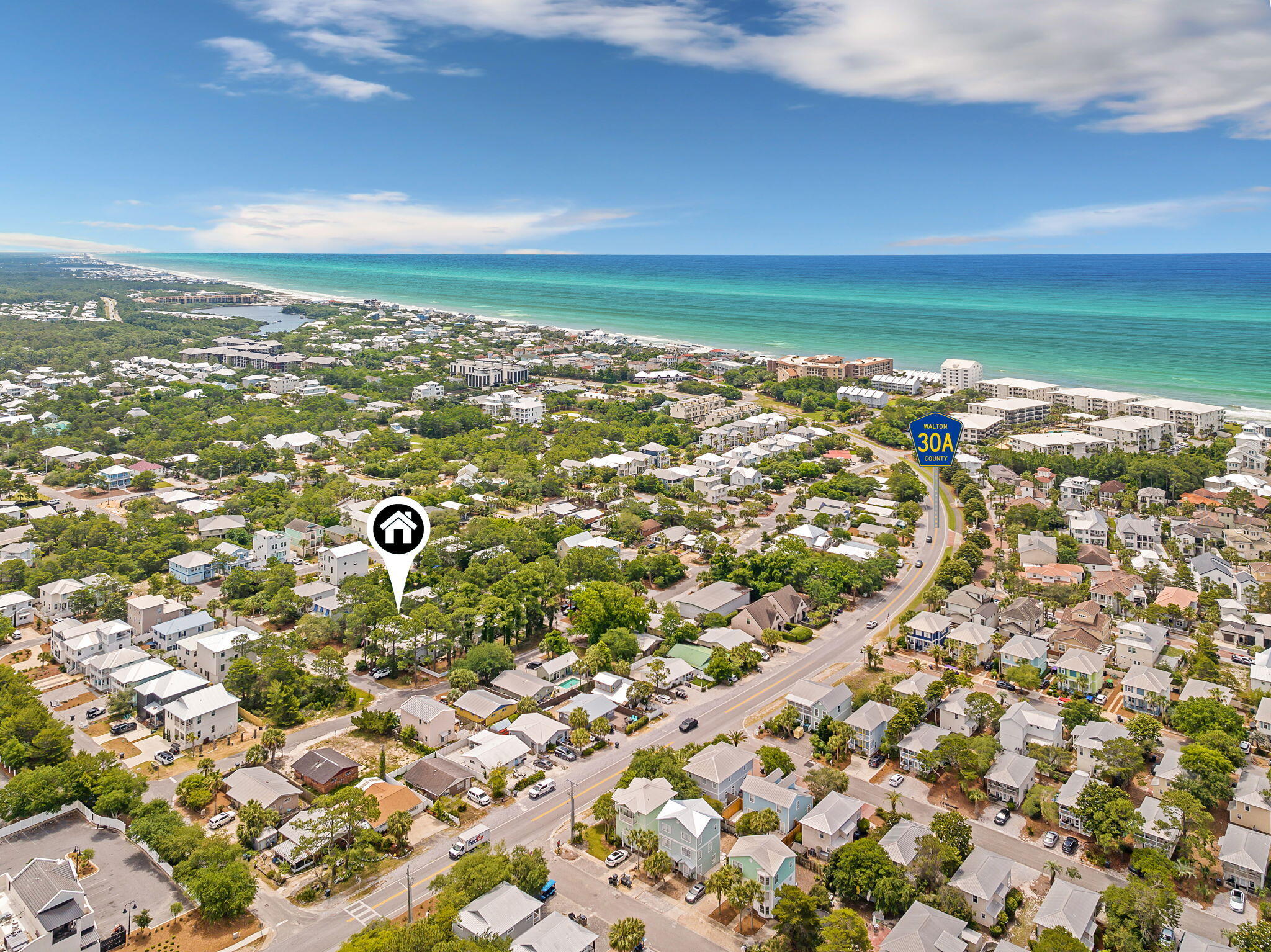 16 Kingfish Street Santa Rosa Beach, FL 32459 - Photo 2 of 21 a view of city and ocean