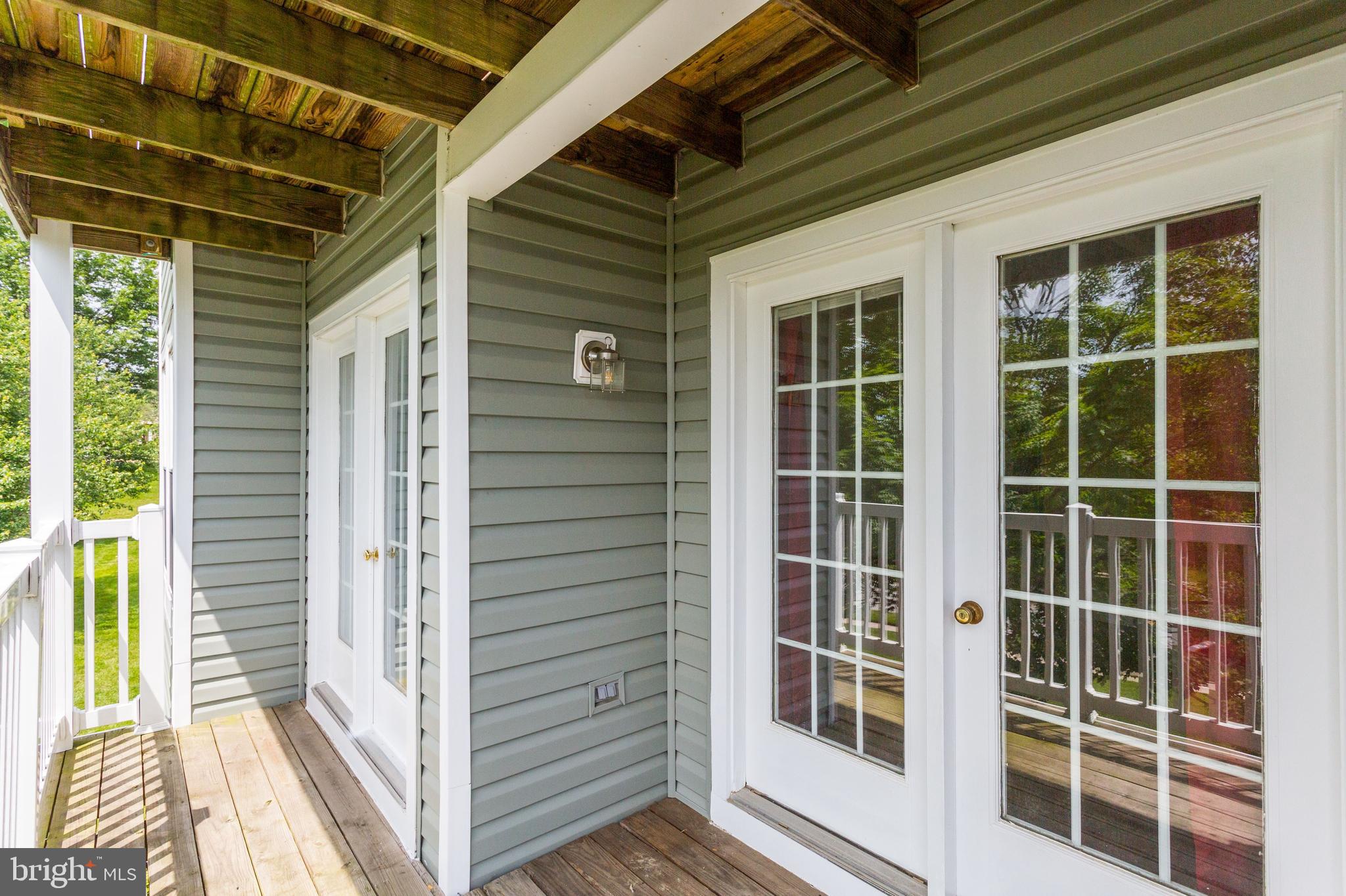 6470 Greenfield Road, Unit 1105 Elkridge, MD 21075 - Photo 32 of 35 Back Deck