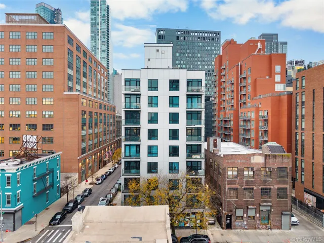 front view of a large building