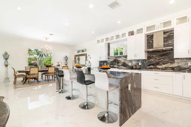 a bedroom with a bed and a cabinets