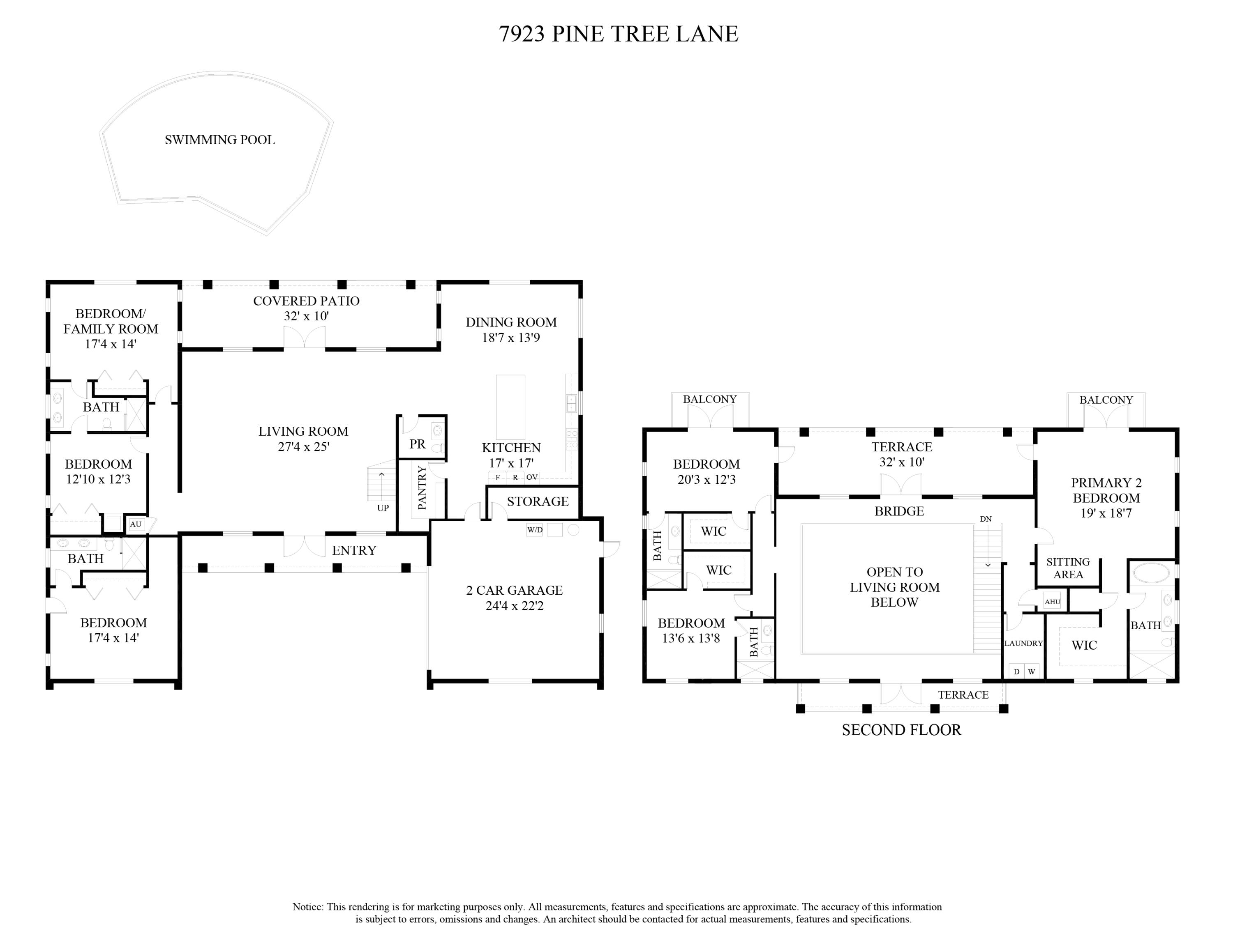 7923 Pine Tree Lane Lake Clarke Shores, FL 33406 - Photo 70 of 70 Optional future floorplan