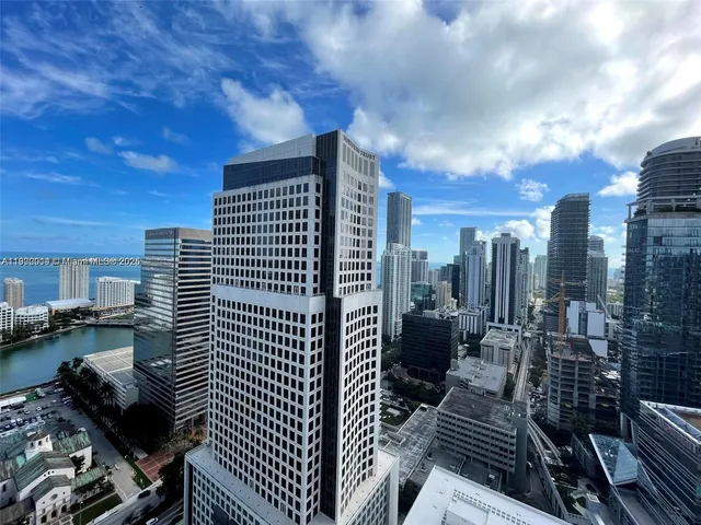 a view of a balcony with city view