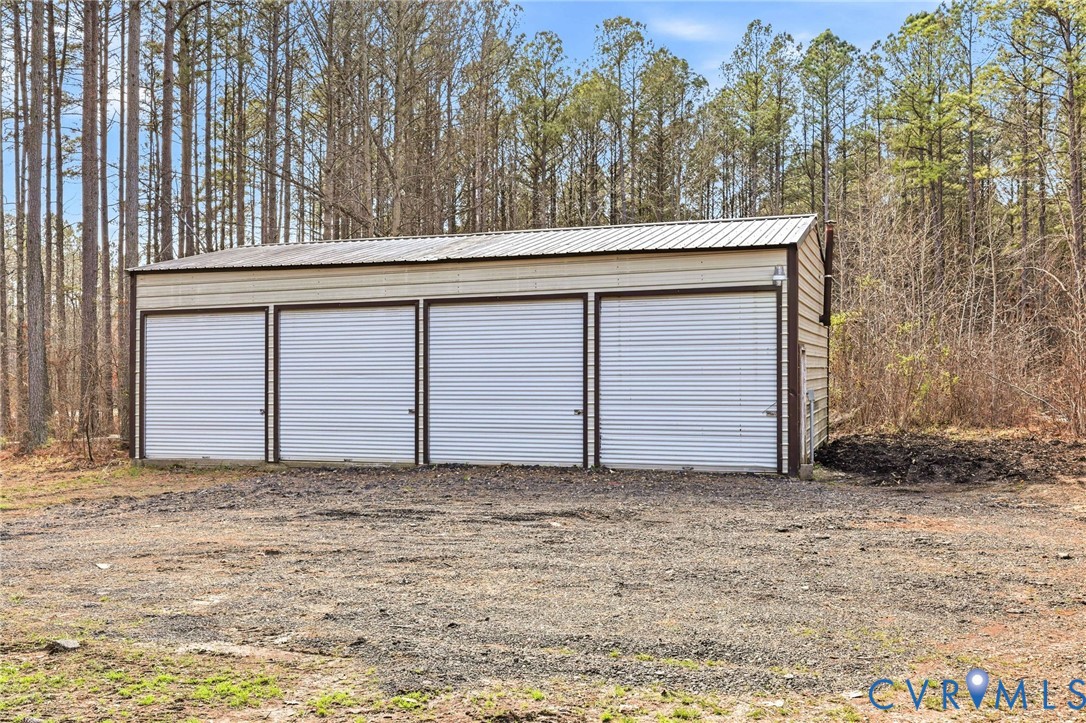 6240 Massey Road Spotsylvania, VA 22551 - Photo 25 of 42 Metal garage at rear of property.