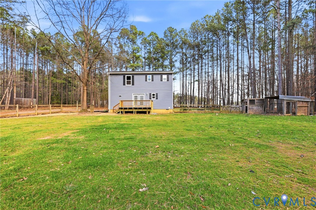 6240 Massey Road Spotsylvania, VA 22551 - Photo 32 of 42 Another view of the backyard.
