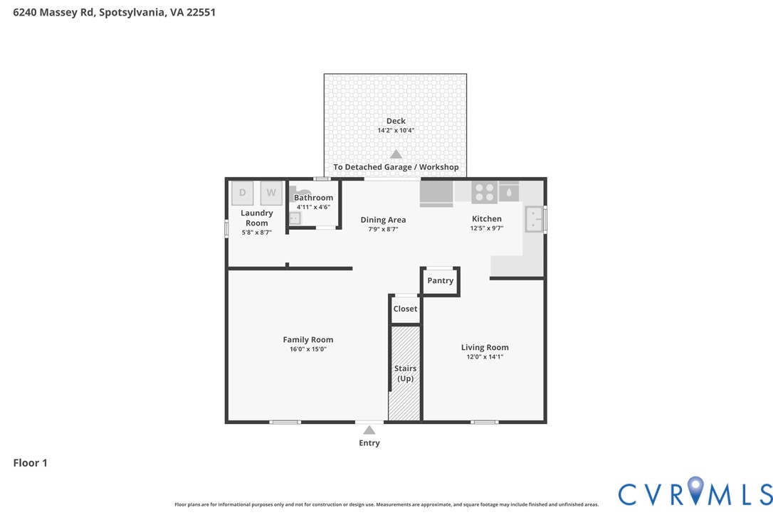 6240 Massey Road Spotsylvania, VA 22551 - Photo 41 of 42 1st Floor