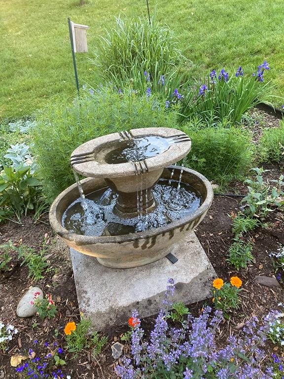1260 Lions Health Camp Road Indiana, PA 15701 - Photo 26 of 34 a view of a garden with a fountain