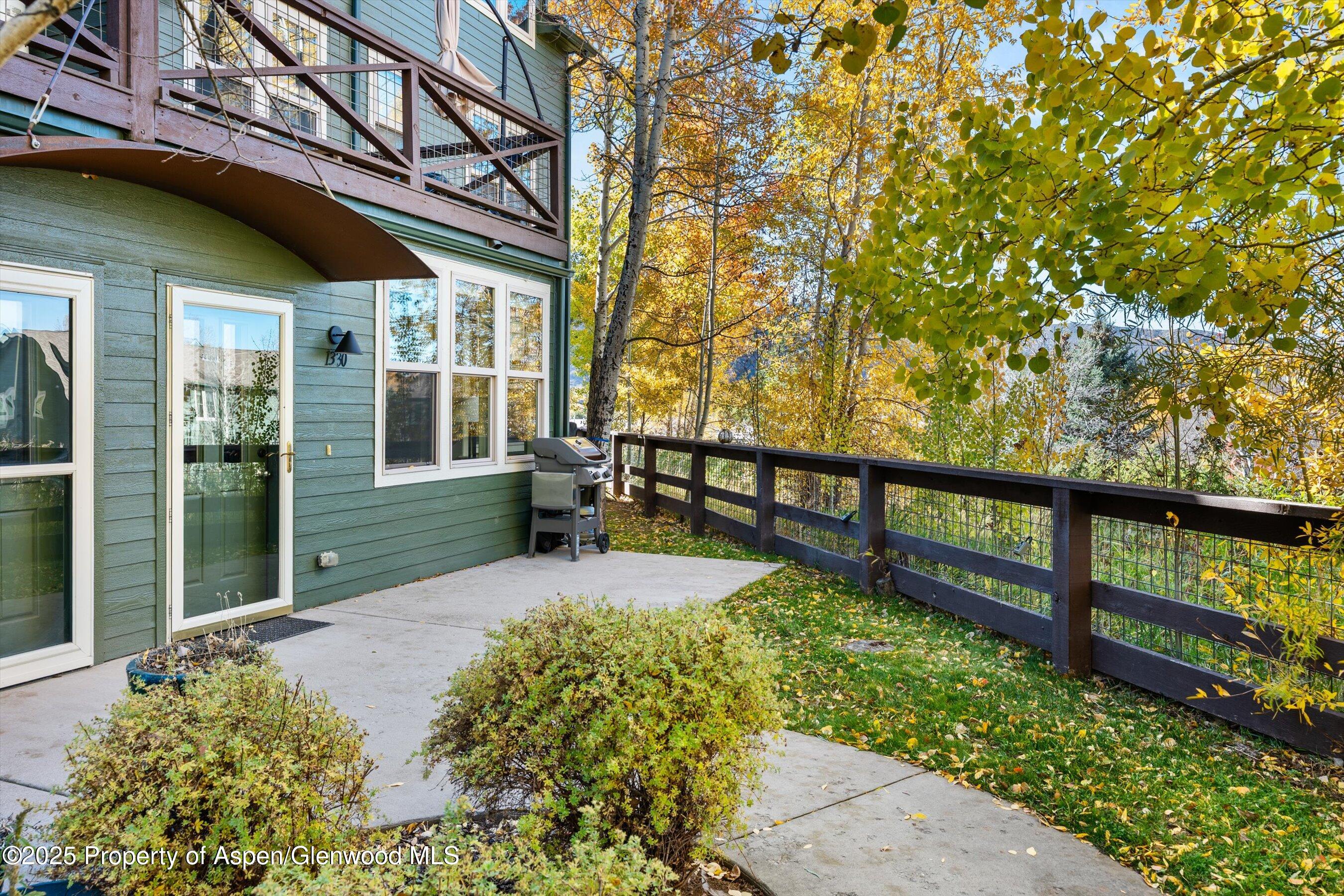 1330 East Valley Road Basalt, CO 81621 - Photo 4 of 18 a view of a garden with an outdoor seating